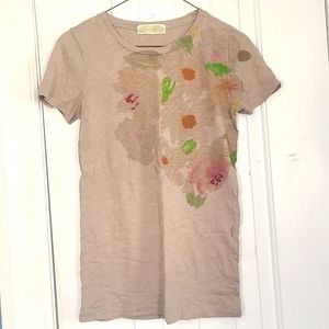 J. Crew floral tee